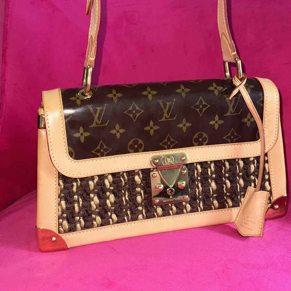 Louis Vuitton tweedy Rabat limited edition shoulder bag - Picture 2 of 16